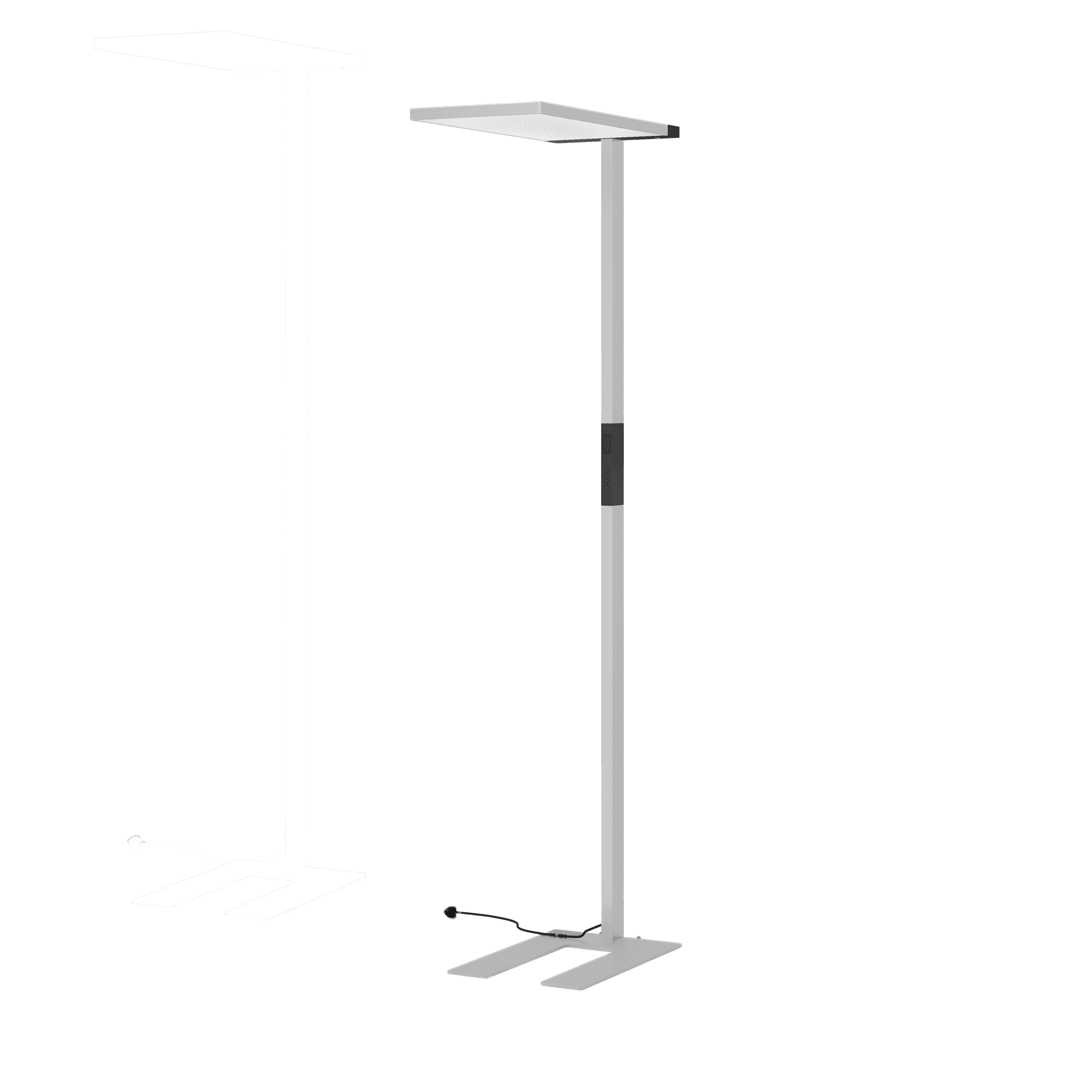 Büro Stehleuchte - Smart Serie - 1990 mm x 681 mm - 60 W